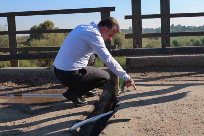Başkan Vekili Biba, Çeltikçi Köprüsü’nü inceledi