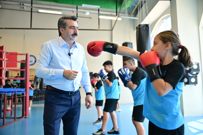 Yıldırım'da çocuklar kışı sporla geçirecek