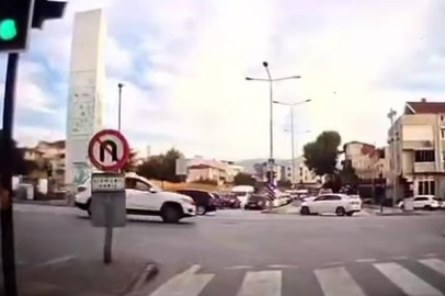 Hatalı dönüş yapan otomobil kazaya neden oldu