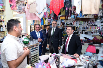 Kestel'de yoğun ziyaret trafiği