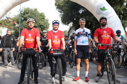 Başkan Erkan Aydın Farkındalık İçin Pedal Çevirdi