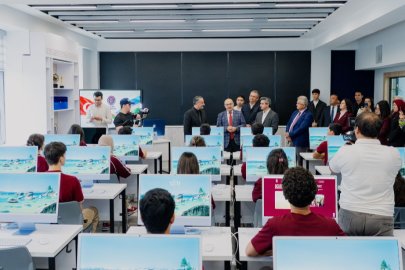 BAU’dan Taşkent’teki okula yapay zeka laboratuvarı