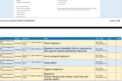 Ferhat Gündoğdu ile İbrahim Hacıosmanoğlu arasındaki mesajlaşmalar ortaya çıktı
