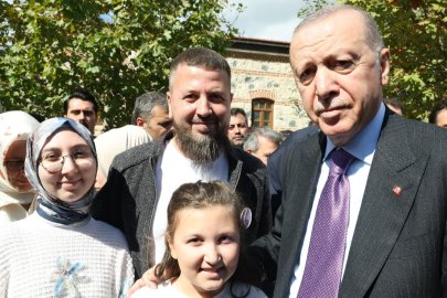 Cumhurbaşkanı Erdoğan, AileFest alanını ziyaret etti