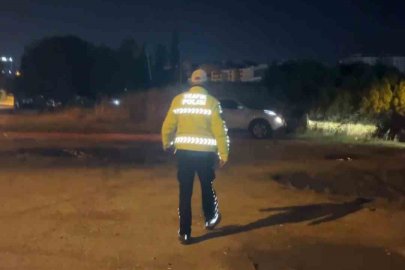 "Ben seyir halinde değilim" dedi, polisi çileden çıkardı