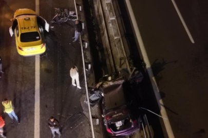 Kağıthane’de feci kaza: 1 ölü, 2 yaralı