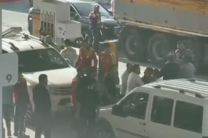 Arnavutköy'de akaryakıt istasyonunda meydan dayağı: Çalışanlar müşterilerle birbirine girdi