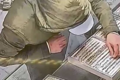 Sahte altınla kuyumcuyu oyaladı, bilekliği çalıp kaçtı