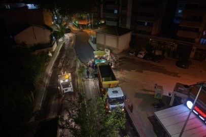 Büyükşehir ekiplerinden ulaşımda gece mesaisi