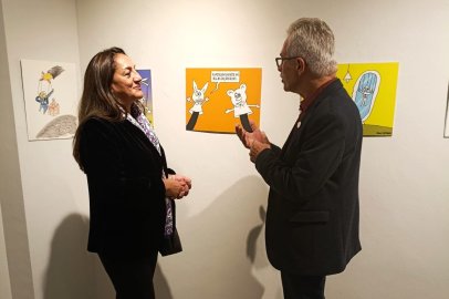 Nilüfer’deki sergide hayal gücü çizgilerle buluştu