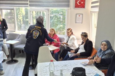 Bursa’da emeklilere siber suçlara karşı farkındalık eğitimi verildi