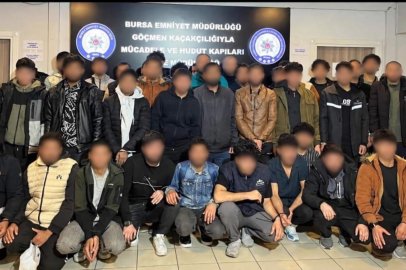 Bursa’da göçmen kaçakçılığı operasyonu: 11 şüpheli yakalandı