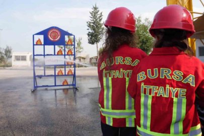 Bursa İtfaiyesi’nden geleceğin nesillerine yangın güvenliği eğitimi