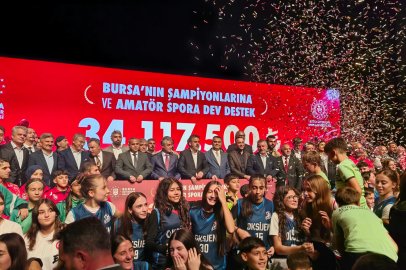 Bursa sporuna 34 milyon TL'lik kaynak: 689 kulübe maddi destek!