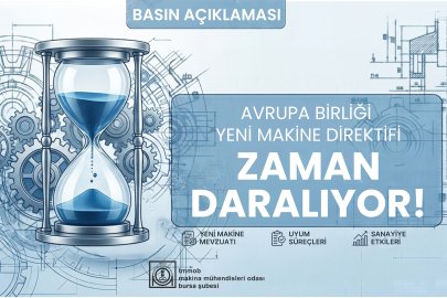 Makina Mühendisleri Odası Bursa Şubesi'nden kritik uyarı: Zaman daralıyor!