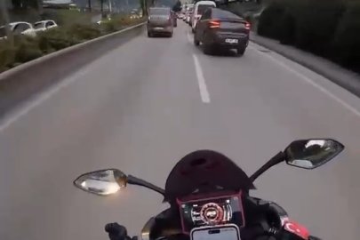 Bursa'da motosikletlinin kaçış manevrası kazayla sonuçlandı