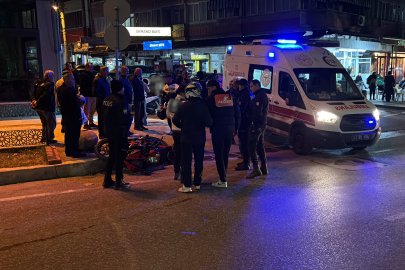Edirne’de yaya geçidinde iki motosiklet çarpıştı