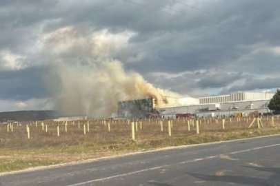 Kırklareli'nde ilaç fabrikasındaki yangın 3 saatte kontrol altına alındı