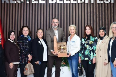Başkan Ferhat Erol, kadın muhtarları ağırladı