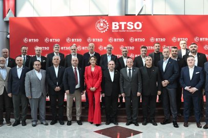 BTSO Başkanı Özer Matlı, meclis üyeleriyle bir araya geldi