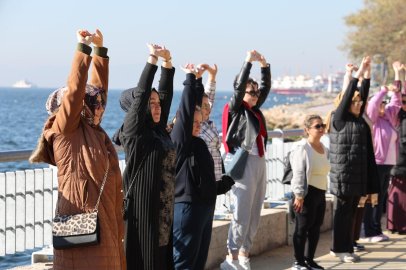 Gebze'de kadınlar "Adım At Havan Değişsin" etkinliğinde buluştu