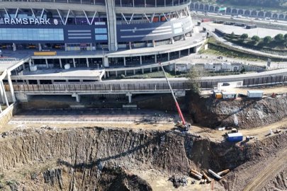 Sel sonrası Galatasaray’ın stadında çalışmalar sürüyor