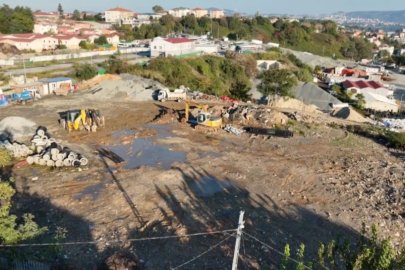 Sarıyer'de araziye atık dökülmesi vatandaşı çileden çıkardı
