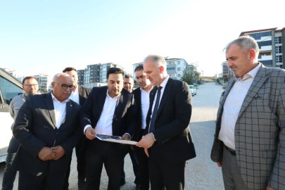 İnegöl'de 26 Sokakta Kaldırım Çalışması Devam Ediyor