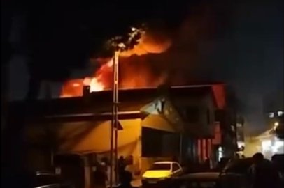Kulübede çıkan yangın 2 binaya sıçradı