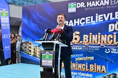 Bahçelievler’de kentsel dönüşüm kapsamında 6 bininci binanın yıkımı gerçekleştirildi
