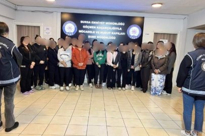 Bursa'da kaçak masör operasyonu: 26 kadın sınır dışı edilecek
