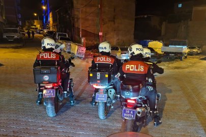 Edremit’te polisten suçlulara geçit yok: 39 aranan şahıs yakalandı