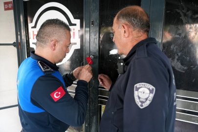 Maltepe'de ruhsatsız ve sağlıksız börekçi mühürlendi