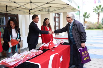 Osmangazi’de Eskiyen Bayraklar Yenileriyle Değiştirildi