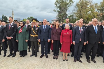 Tekirdağ'da Cumhuriyet Bayramı töreni