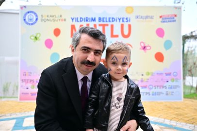 Yıldırım'da ‘Güvenli Oyun Sokağı’ projesini hayata geçirildi