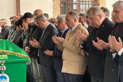 Peribacasının çökmesi sonucu hayatını kaybeden çift son yolculuğuna uğurlandı