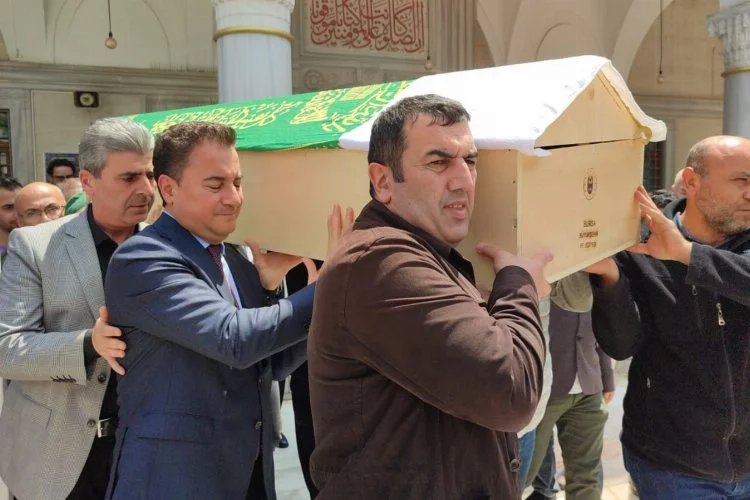 Ali Babacan, Cenaze  İçin Bursa'da