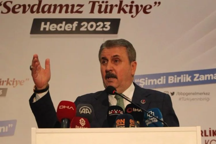 BBP Genel Başkanı Mustafa Destici: "6’lı masada kim doğru söylüyor?"