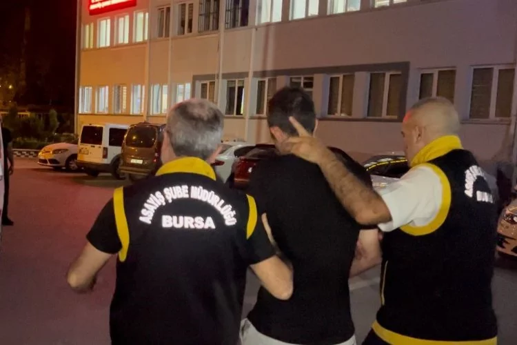 Bursa'da katil, polisin operasyonuyla yakaladı