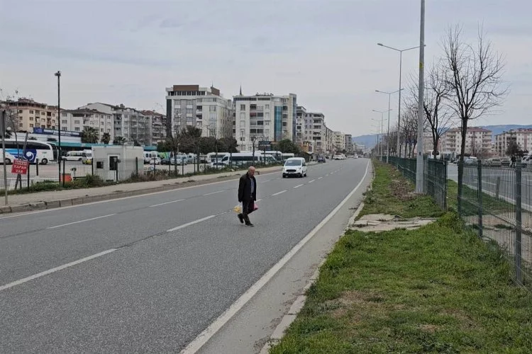 Bursa'da ölümlü kaza kamerada