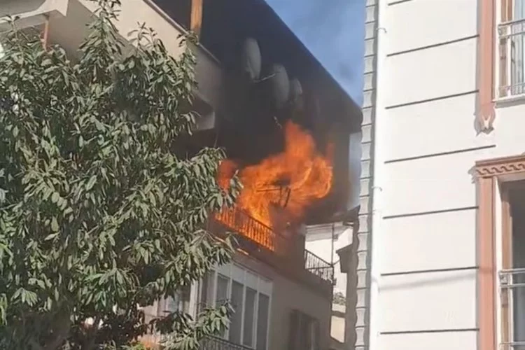 Bursa'da yangın paniğe neden oldu