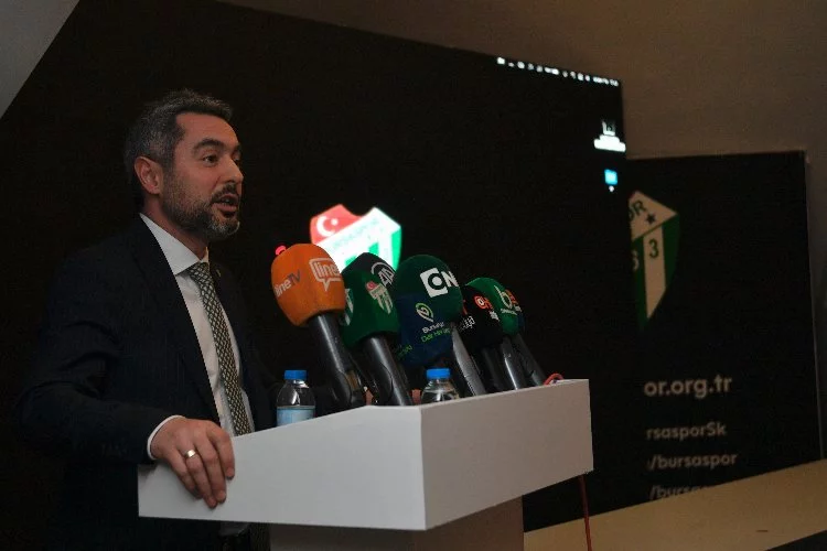 Bursaspor Başkanı Ömer Furkan Banaz "Bursa’da ne oldu Allah aşkına?" 