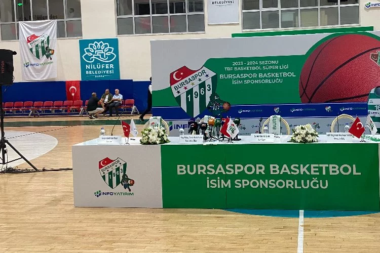 Bursaspor Basketbol Sponsorlarını Açıklıyor