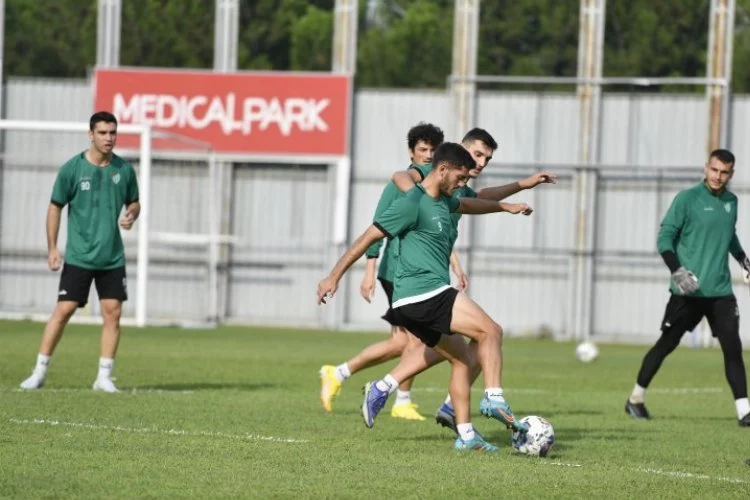 Bursaspor, Belediye Kütahyaspor maçı hazırlıklarını tamamladı