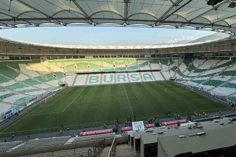 Bursaspor-Vanspor maçı seyircisiz!