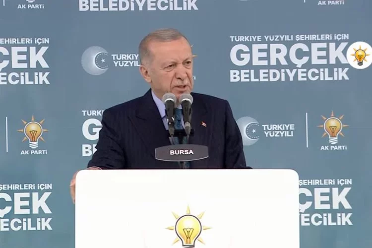 Cumhurbaşkanı Erdoğan Bursa'da (CANLI)