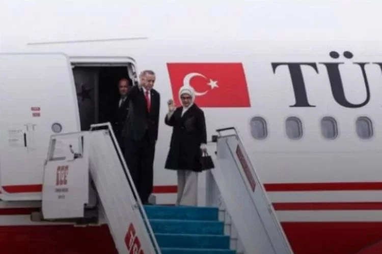 Cumhurbaşkanı Erdoğan, Katar’a gitti