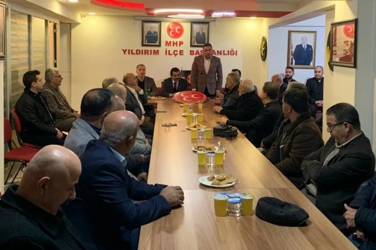MHP Yıldırım İlçe Teşkilatı istişare toplantısı düzenledi