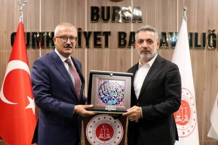 MÜSİAD Bursa, Başsavcı Solmaz'ı ziyaret etti